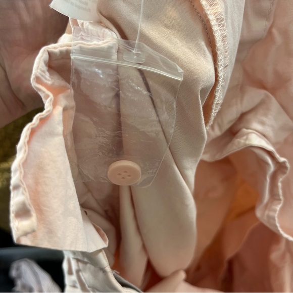 Everlane Pink Slouchy Chino Cotton Pleated Pant Size 10 - Picture 8 of 8